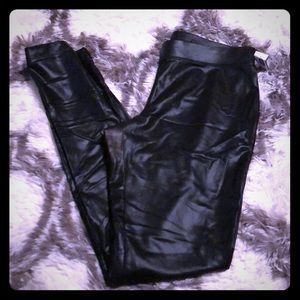 Express Faux Leather leggings